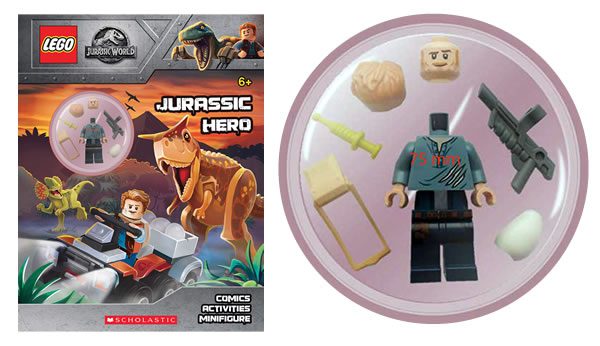 Lego jurassic hero book hot sale